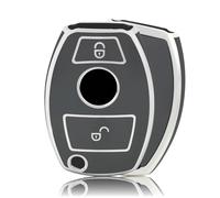 OFFCURVE Etui a Cle Voiture Coque Clé, Étui à Clés Couvre Clef Cache Clef Apte à Class A B C E G M R S GL LK SL SLK W169 W245 W203 W211 W463 W164 W251 W220 X164 Sprinter Vito Viano