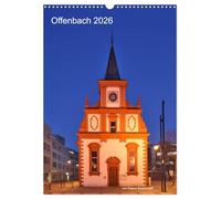 Offenbach 2026 par Petrus Bodenstaff, Version française (Calendrier mural 2026 DIN A3 portrait), Calendrier CALVENDO mensuel