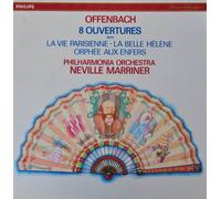 Offenbach : 8 Ouvertures La Belle Hélène La Fille Du Tambour Major Orphée Aux Enfers La Grande Duchesse La Périchole Les Deux Aveugles Barbe Bleue La Vie Parisienne Par Philharmonia Orchestra Marriner