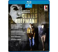 Offenbach : Les Contes d'Hoffmann. Bernheim, Lewek, Van Horn, Lindsey, Minkowski, Clément. [Blu-Ray]