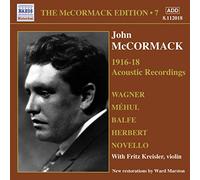 John McCormack – Offenbach : McCormack Édition Vol.7 – Enregistrements acoustiques 1916-1918 – NAXOS
