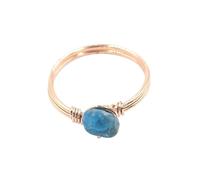 Offener Verstellbarer Fingerring, Bague En Pierre Précieuse Naturelle Minimaliste Et Irrégulière Pour Femme, Ornée D'Une Pierre De Naissance En Cristal, Ajustable Et Faite Main, Idéale Comme Cad