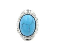 Offener Verstellbarer Fingerring, Bague En Pierre Précieuse Naturelle Pour Femme, Faite Main, Avec Pierre De Naissance Ovale En Cristal Bague Ajustable Et Empilable, Bijou En Pierre Précieuse Natur