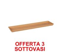 Offerta 3 Sottovaso Green Basics Trough Saucer 60cm Mild Terra Elho Multicolore