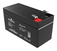 Offgridtec AGM 1,2Ah 20HR 12V Batterie Solaire VRLA, Stockage AGM à décharge Profonde pour systèmes solaires & Hybrides, connecteurs Plats 4,75 mm/0,8 mm, Faible autodécharge, étanche, Longue Vie