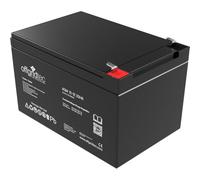 Offgridtec AGM 12Ah 20HR 12V Batterie Solaire VRLA, Stockage AGM à décharge Profonde pour systèmes solaires & Hybrides, connecteurs Plats 4,75/0,8 mm, Faible autodécharge, étanche, Garantie 3 Ans