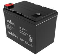 Offgridtec AGM 32Ah 20HR 12V Batterie Solaire VRLA, AGM à décharge Profonde pour systèmes solaires & Hybrides, bornes à vis M6, Faible autodécharge, sans Entretien, étanche, Longue durée de Vie