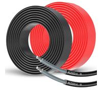 Offgridtec Câble solaire H1Z2Z2-K 6mm², Câble en cuivre unifilaire pour installations photovoltaïques, résistant aux UV et aux intempéries, sans halogène, conforme IEC 60228 EN 50618 (50m, Noir)
