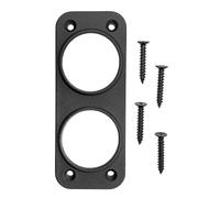 Offgridtec cadre de montage frontal pour 2 prises avec 4 vis
