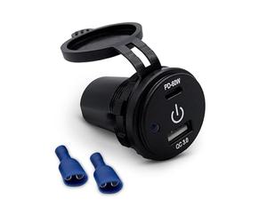 Offgridtec Double prise USB USB-A 3,6 V - USB-C 5 V