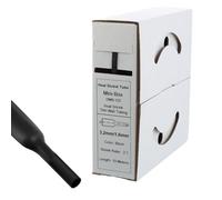 Offgridtec Gaine thermorétractable 3,2 mm > 1,6 Noir 10 m