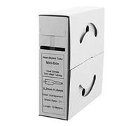 Offgridtec Gaine thermorétractable de 10 m - 3,2 mm - 1,6 mm - Transparent