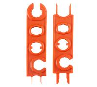 Offgridtec Jeu De Clés Universelles D'Assemblage De Connecteur MC-4, Ensemble D'Outils D'Installation De 2 Pièces, Compatible Avec Les Connecteurs MC-4 1000 V/1500 V, Orange