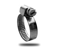 Offgridtec Lot de 12 colliers de serrage professionnels en acier inoxydable V2 DIN3017 Largeur 9 mm Plage de serrage 16 mm - 27 mm