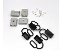 Offgridtec Lot de 4 fiches Anderson de 50 A max. 600 V avec capuchon anti-poussière gris AWG6.