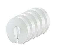 Offgridtec Lot De 5 Butoir De Porte Blanc Mousse Anti Pince-Doigts Sécurité Enfant Porte Fenêtre