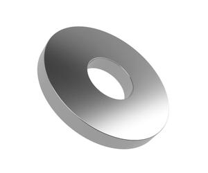 Offgridtec Lot de 50 rondelles en acier inoxydable V2A DIN9021 M10 x 25 mm résistantes à la corrosion pour montage solaire, construction, électronique, automobile et industrielle, argentées
