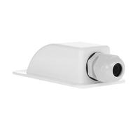 Offgridtec Passe-câble de toit 1 passage pour câble solaire 3-12 mm, étanche à l’eau et à la poussière, en ABS pour toit et extérieur, camping-cars & véhicules, 13x4.5x4 cm - Blanc