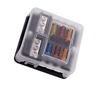Offgridtec Porte-fusible 6 compartiments pour fusible plat de voiture avec affichage LED