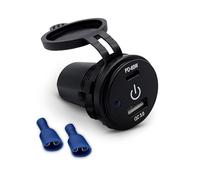 Offgridtec prise auto double USB-A & USB-C 96W avec couvercle 12V/24V