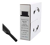 Offgridtec Tube thermorétractable 5 m 19,1 mm > 9,5 mm Noir Boîte distributrice atelier voiture