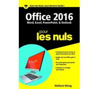 Office 2016 Poche Pour les Nuls