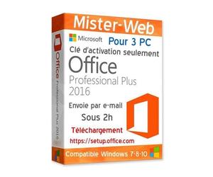 Office 2016 Pro Plus 3 PC Activation