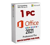 OFFICE 2021 PRO PLUS (version complète dématérialisée) - Envoi Rapide - Facture Automatique