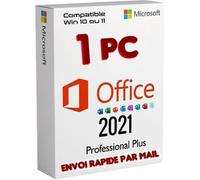 OFFICE 2021 PRO PLUS (version complète dématérialisée) - Envoi Rapide - Facture Automatique !