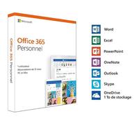 Office 365 Personnel (devient Microsoft 365 Personnel) - 1 utilisateur - PC ou Mac - 1 an