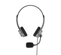 Bluestork Micro-casque pour PC MC101 Noir/Argent