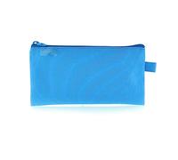 office box Colorline Trousse plate - Réf 58011 - Grand compartiment intérieur avec fermeture éclair, lavable et résistante pour transporter du matériel scolaire ou comme trousse de toilette, bleu