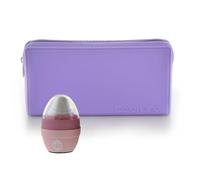 office box Colorline Trousse tout plat en silicone 10 couleurs avec fermeture éclair, Assorti, 21cm x 10.5cm x 3cm, Lilas + taille-crayon