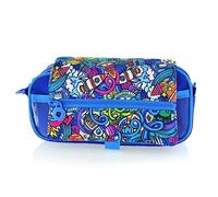 office box Colorline Trousse triple design avec grands compartiments intérieurs avec fermeture éclair individuelle, lavable et très résistante, Espace, Moderne