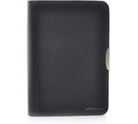 Office Box Dynamic Series - Étui avec fermeture éclair - A4, avec anneaux - cuir vegan - noir G