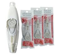 office box Lot de 3 rubans correcteurs R6 - Largeur 4,2 mm x 6 m (4,2 mm rouge)