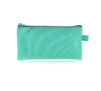 Office Box Trousse à crayons plate spacieuse avec fermeture éclair double largeur et tirette exclusive. Matériau lavable et résistant, fabriqué en polyester de Colorline., turquoise, 22 cm x 11 cm x 2