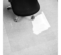 Office Chair Mat for Hardwood Floor, Computer Chair Mat, Transparent Durable Desk Chair Mat for Rolling Chairs, Easy Glide, Mute, Protect Your Home or Office Floor, 1.5mm PVC ( Size : 60x60cm (24x24")