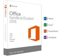 Microsoft Suite bureautique Office Famille et Étudiant 2016 – 1 PC