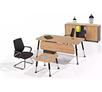 Office Garniture Luxe Meuble de bureau Bureau Armoire de bureau Set complet 3pcs