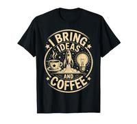 Office Hero Work Job I Bring Ideas Coffee Project Manager T-Shirt