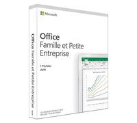 Microsoft - Office famille et petite entreprise 2019 | 1 Poste | PC | Téléchargement