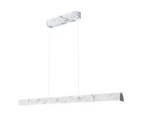 Office Long Chandelier Aluminum Acrylic Strip Hanging Lamp Home Restaurant Bar Decoration Ceiling Light LED Indoor Dimmable Lighting Fixtures