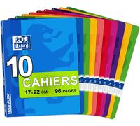 Office - Openflex - 100105021 - Cahier Piqure En Polypro- 17 X 22 Cm - 96 Pages - Lot De 10