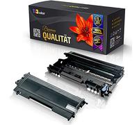 Office Pro Series Toner compatible avec Brother DR2005 & TN2005 HL2035 HL2035 R HL2037 DR 2005 DR-2005 TN 2005 TN-2005 Noir Incolore