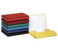 OFFICE PRODUCTS 21187411-99 Boîte de rangement en polypropylène avec fermeture Velcro et 3 rabats Couleurs assorties Format A4 4 cm