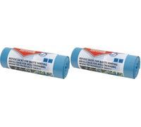 Office Products 22025232-01 - Sacs à ordures 120 l, 10 sacs, couleur bleu (Lot de 2)