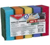Office Products 22035717-99 Maxi Premium Lot de 5 éponges de nettoyage de cuisine Éponge de nettoyage double face pour sols durs Dimensions : 6,2 x 9,6 cm ± 2 mm