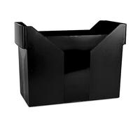 Office Products 7421001?01 Mini Archiwum Danube, Plastikowe, Czarne Danube Dossier Suspendu Suspendu Box/, Plastique, Noir