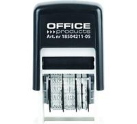 Office Products Jet d'encre auto-encreur Iso Noir